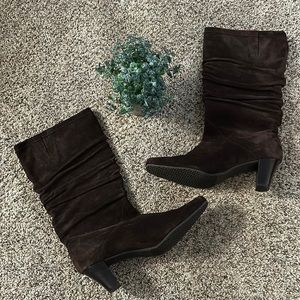Talbots Brown Slouchy Boots